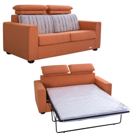 沙发床两用可折叠多功能小户型客厅美式轻奢坐卧布艺沙发单人双人