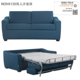 北欧进口沙发床 小户型客厅折叠坐卧两用双人功能沙发Gabriel面料