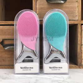 韩国Wellderma授权梦蜗鱼纹透润洁面仪小鱼硅胶清洁洗脸仪 学生