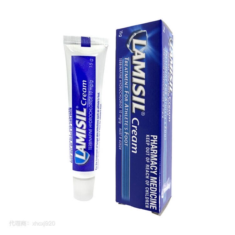 澳洲Lamisil cream 15g 脚气膏 新包装澳大利亚